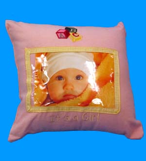 PILLOW Pink : Its A Girl